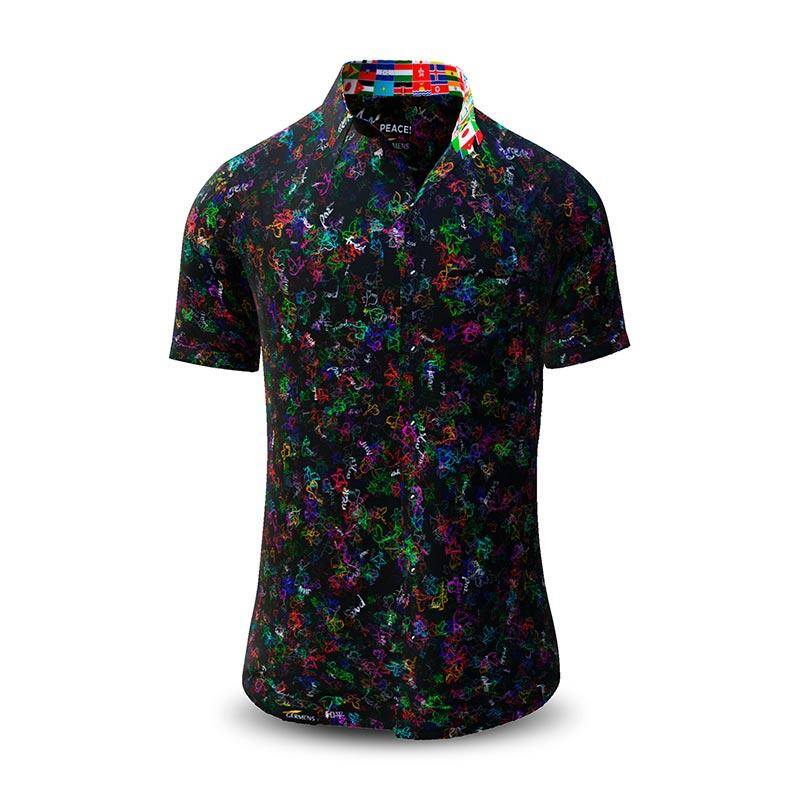 Herren Hemden Kurzarm PEACE! von GERMENS von GERMENS DE