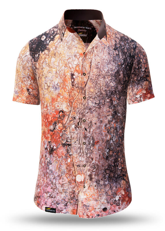 Herren Hemden Kurzarm VERSTEINERTER WALD CHEMNITZ 2 von GERMENS Herren Hemden Kurzarm VERSTEINERTER WALD CHEMNITZ 2 von GERMENS von GERMENS DE