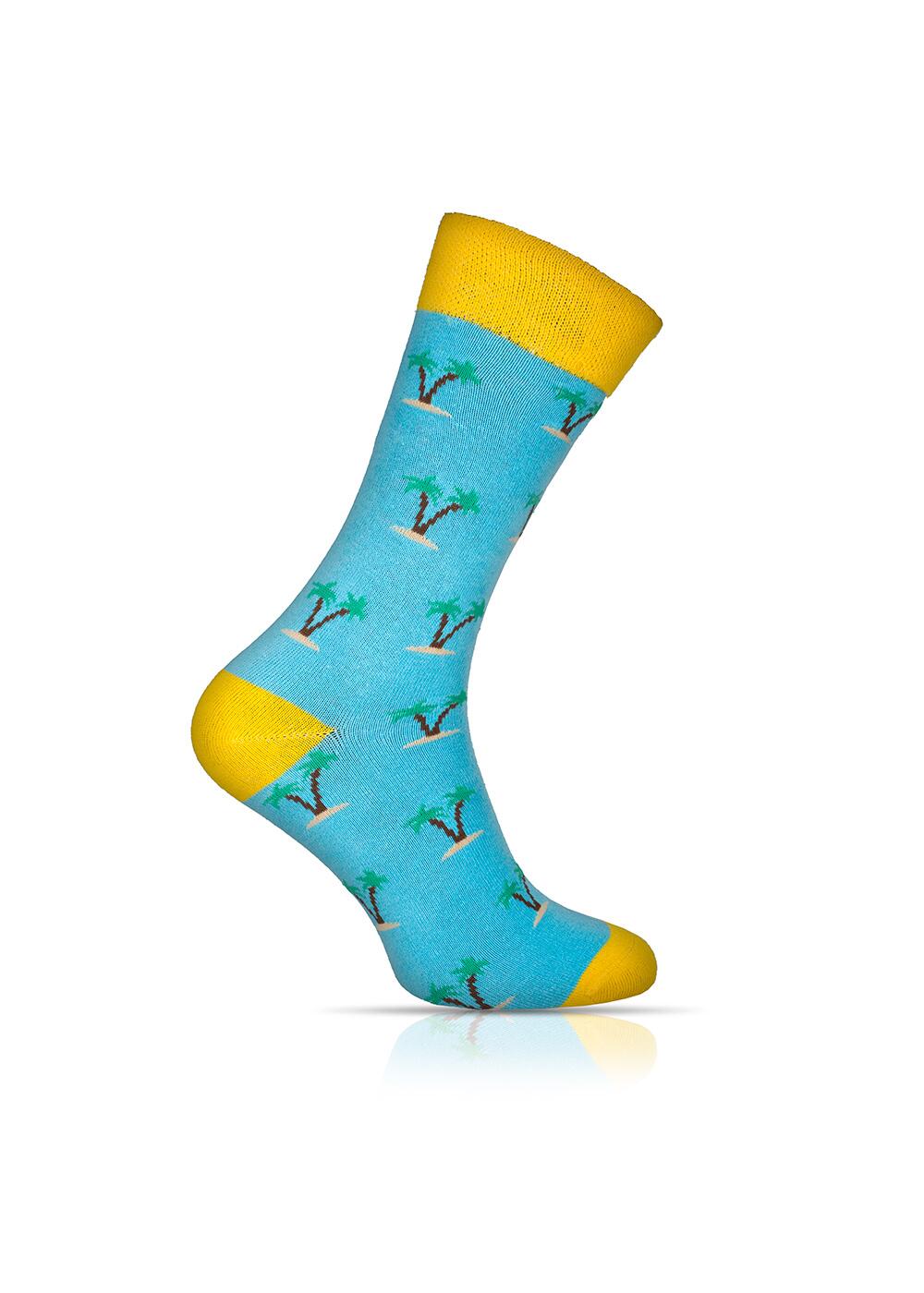 KOMM AUF MEINE INSEL - Bunte Socken - Unisex von GERMENS DE
