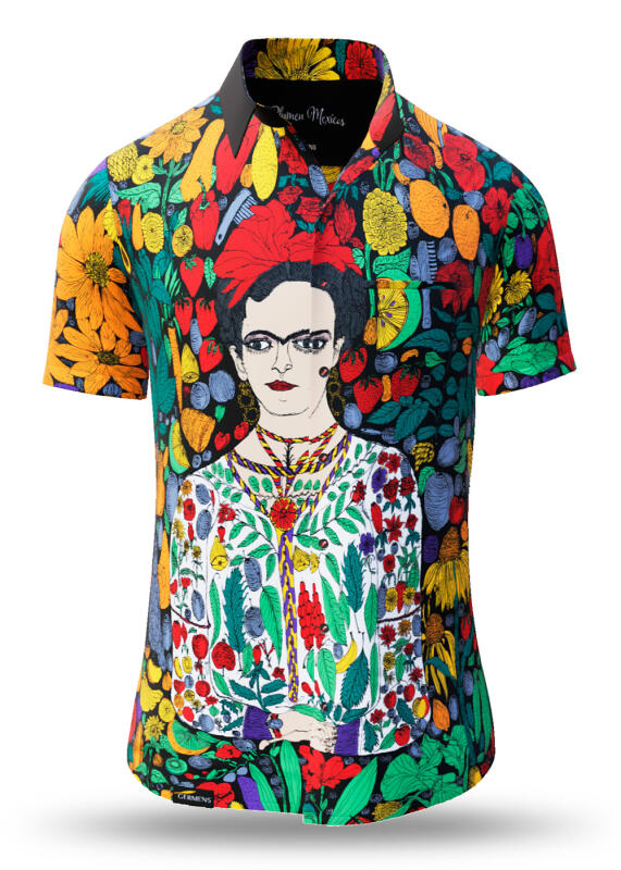 Kurzarm Hemd Herren Sommer BLUMEN MEXICOS von GERMENS von GERMENS DE