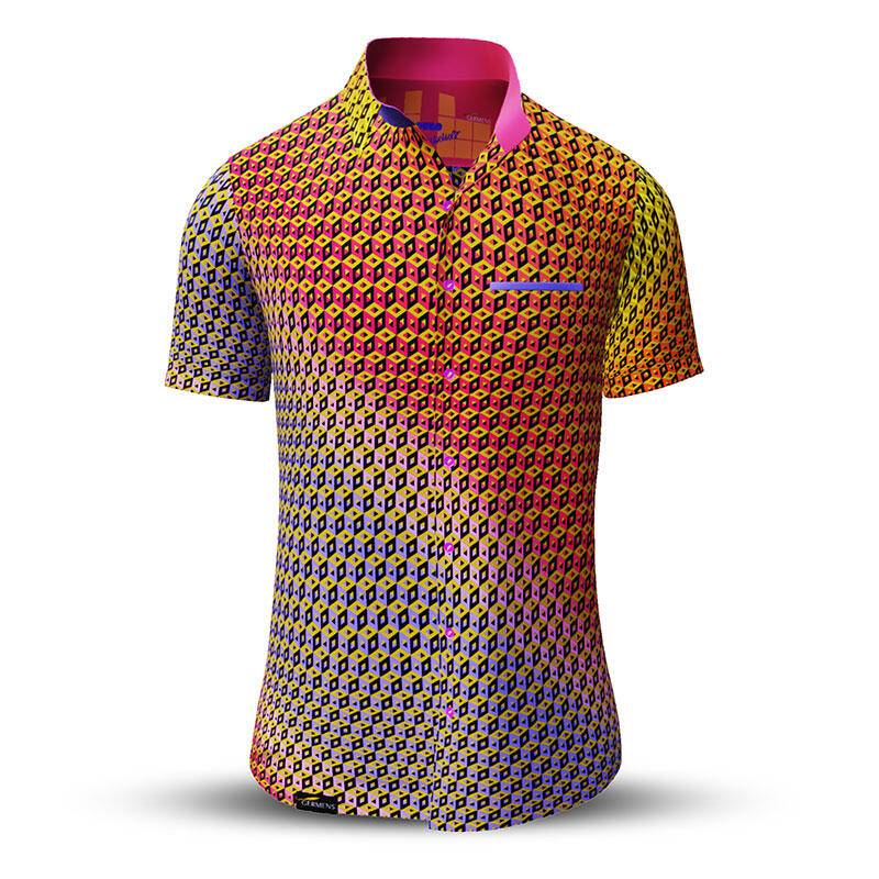 Kurzarm Hemd Herren Sommer CUBO SUMMER von GERMENS von GERMENS DE