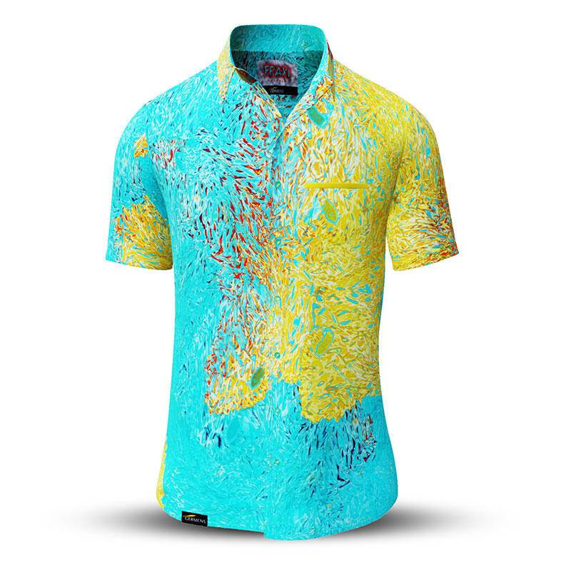 Kurzarm Hemd Herren Sommer FRAXI BERMULO von GERMENS Kurzarm Hemd Herren Sommer FRAXI BERMULO von GERMENS von GERMENS DE