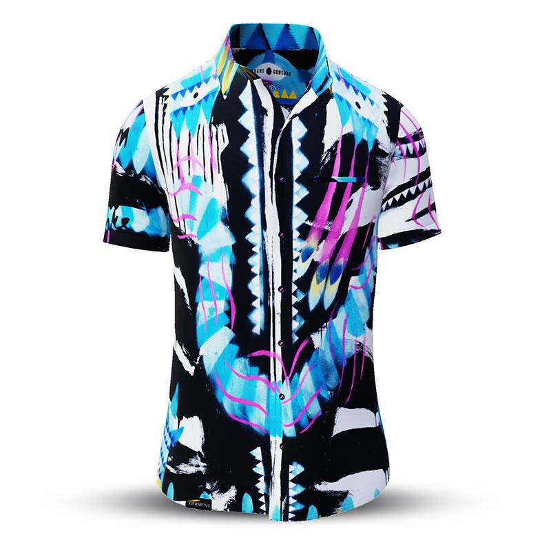 Kurzarm Hemd Herren Sommer MUAHT COUTURE von GERMENS von GERMENS DE