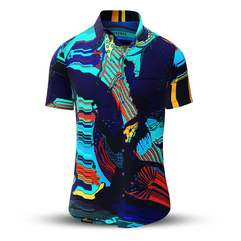 Kurzarm Hemd Herren Sommer TITICACA von GERMENS von GERMENS DE