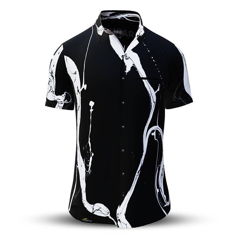 Kurzarmhemd Herren LEBENSADER KAVIAR von GERMENS von GERMENS DE