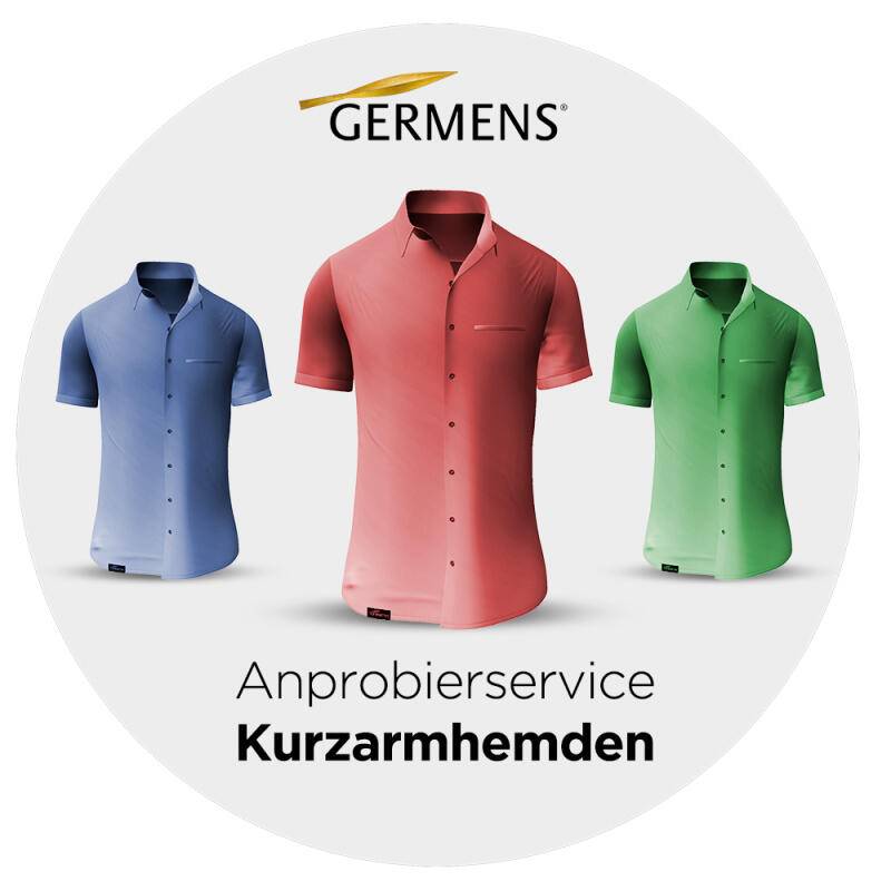 Kurzarmhemden Anprobier Service für Zuhause - 3 Größen Kurzarmhemden Anprobier Service für Zuhause - 3 Größen von GERMENS DE
