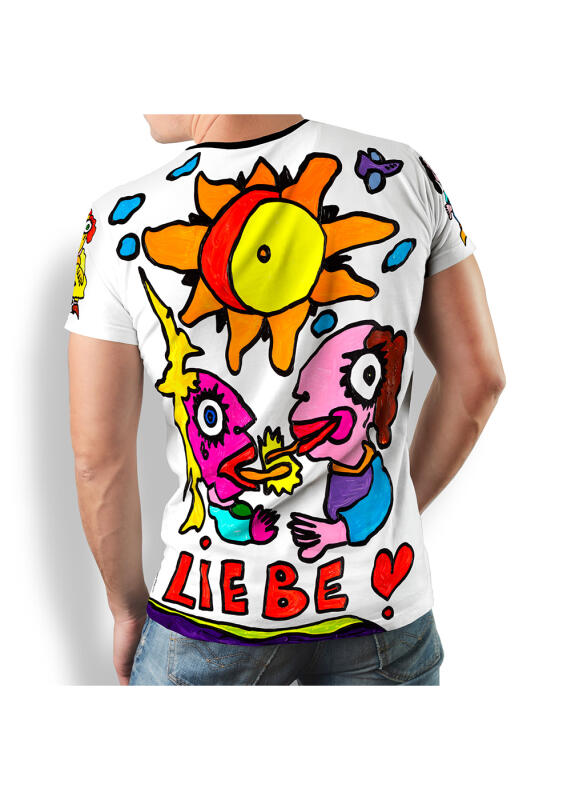 LIEBE - Herren TShirt Rundhals - GERMENS von GERMENS DE