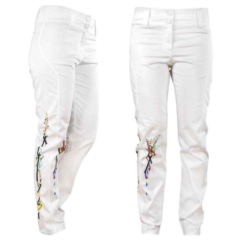 LILIBY - Weiße Damenhose - GERMENS von GERMENS DE