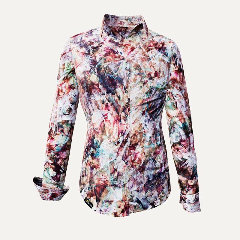 MARMOR - Pastellfarben gemusterte Bluse - GERMENS MARMOR - Pastellfarben gemusterte Bluse - GERMENS von GERMENS DE