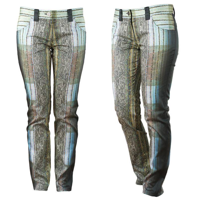 MURAKAMIS BRÜCKE - Gemusterte Damenhose - GERMENS von GERMENS DE