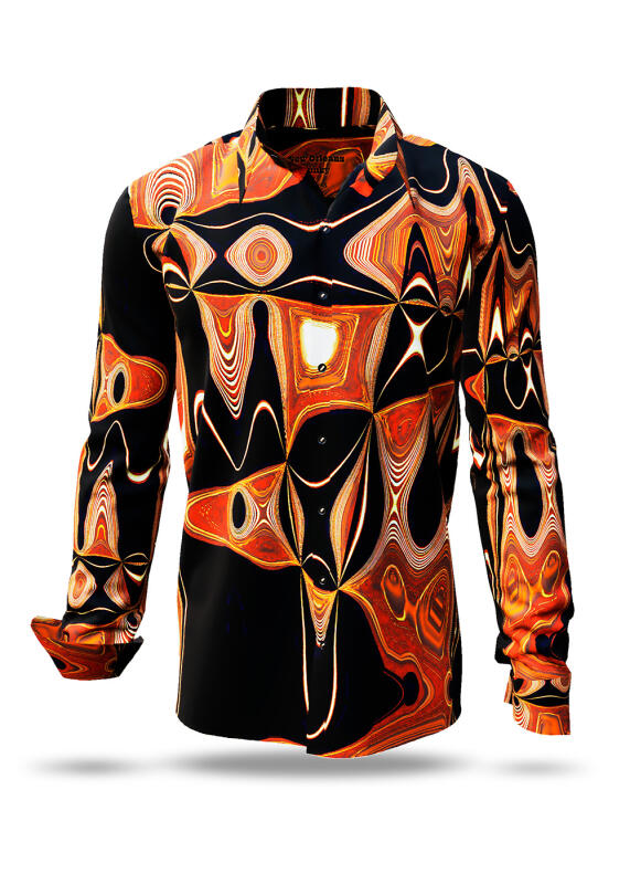 NEW ORLEANS FUNKY - Braun schwarzes Hemd - GERMENS NEW ORLEANS FUNKY - Braun schwarzes Hemd - GERMENS von GERMENS DE