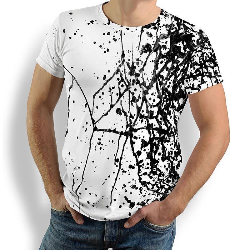 SCHWARMABWEICHLER WEISS - Schwarz weißes T Shirt- GERMENS von GERMENS DE