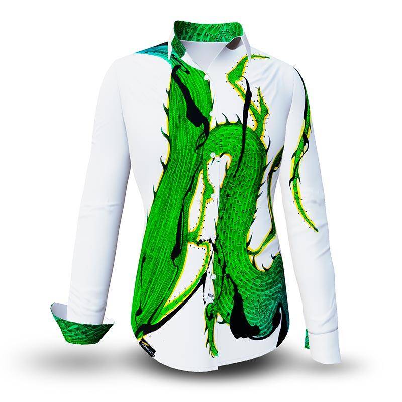 STACHELHAUT CACTUS - Weiß grüne Bluse - GERMENS STACHELHAUT CACTUS - Weiß grüne Bluse - GERMENS von GERMENS DE