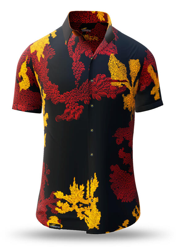 Sommerhemd Herren EMBER WHISKY von GERMENS Sommerhemd Herren EMBER WHISKY von GERMENS von GERMENS DE