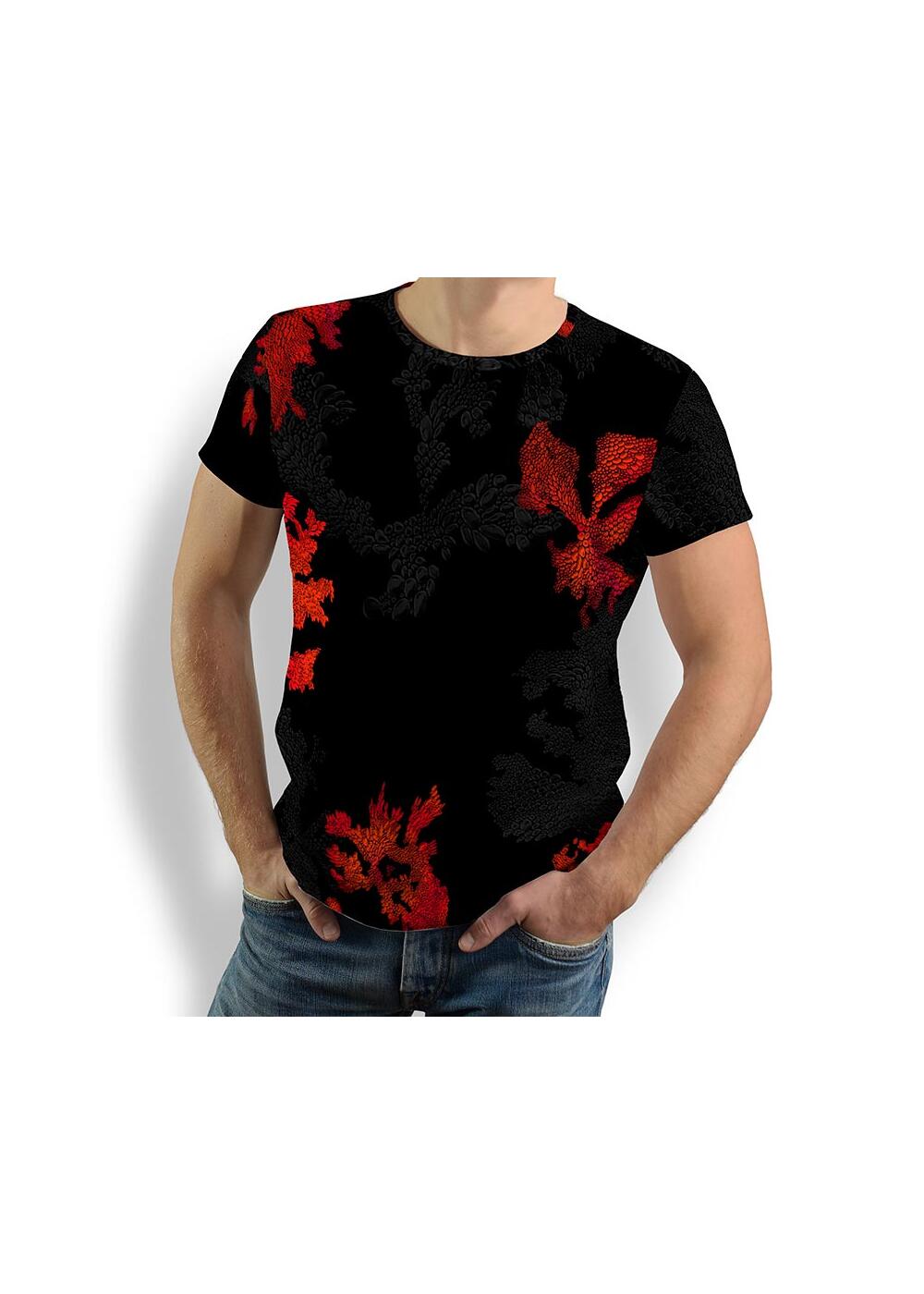 T Shirt Herren EMBER BLACK von GERMENS T Shirt Herren EMBER BLACK von GERMENS von GERMENS DE