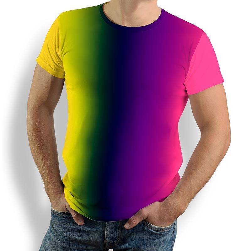 T Shirt Herren GRADIENT TRANSCENDENCE von GERMENS von GERMENS DE