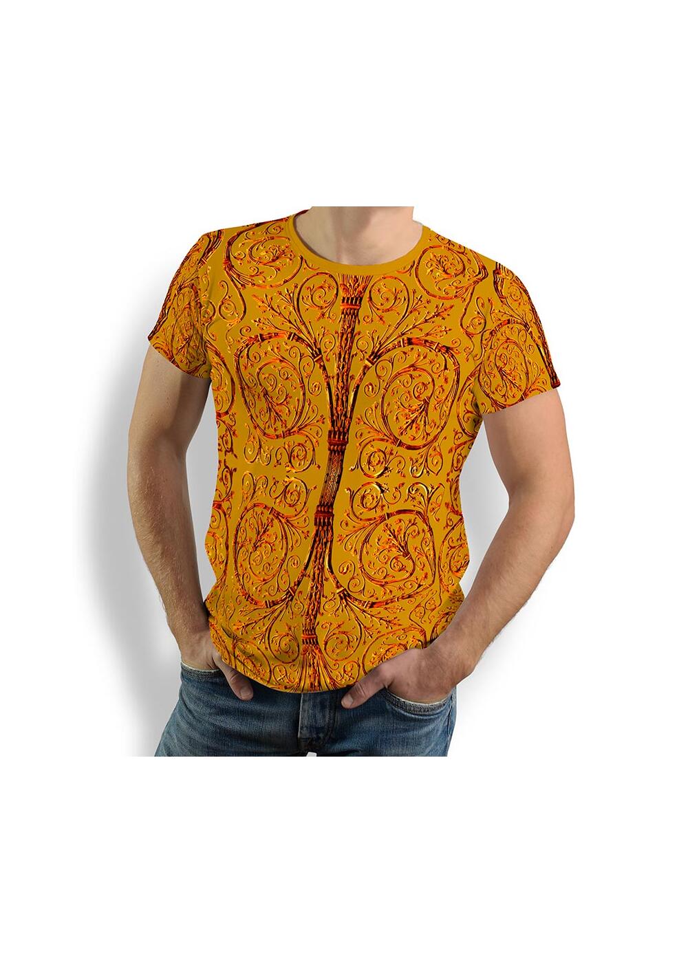 T Shirt Herren PORTE PARIS NOTRE DAME JAUNE von GERMENS T Shirt Herren PORTE PARIS NOTRE DAME JAUNE von GERMENS von GERMENS DE