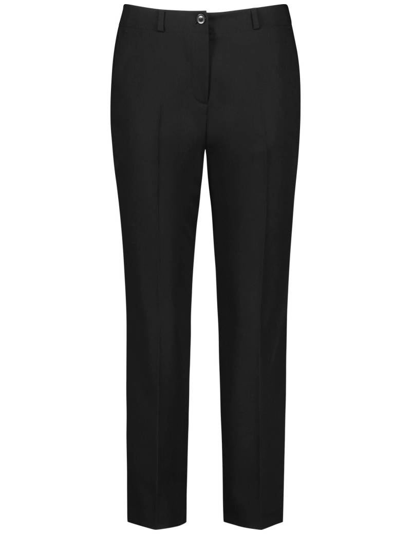 GERRY WEBER Collection - 7/8 Hose mit Bügelfalten schwarz - Gr. - 44 von GERRY WEBER Collection