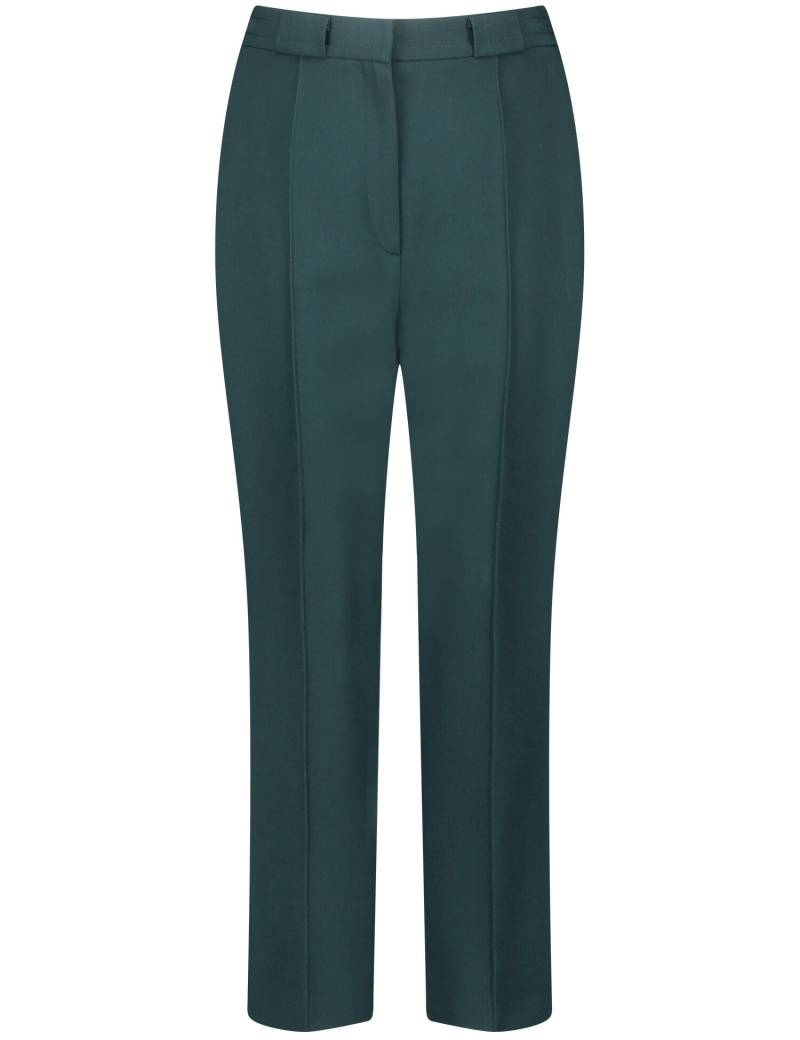 GERRY WEBER Collection - 7/8 Hose mit Längsbiesen green teal - Gr. - 44 von GERRY WEBER Collection