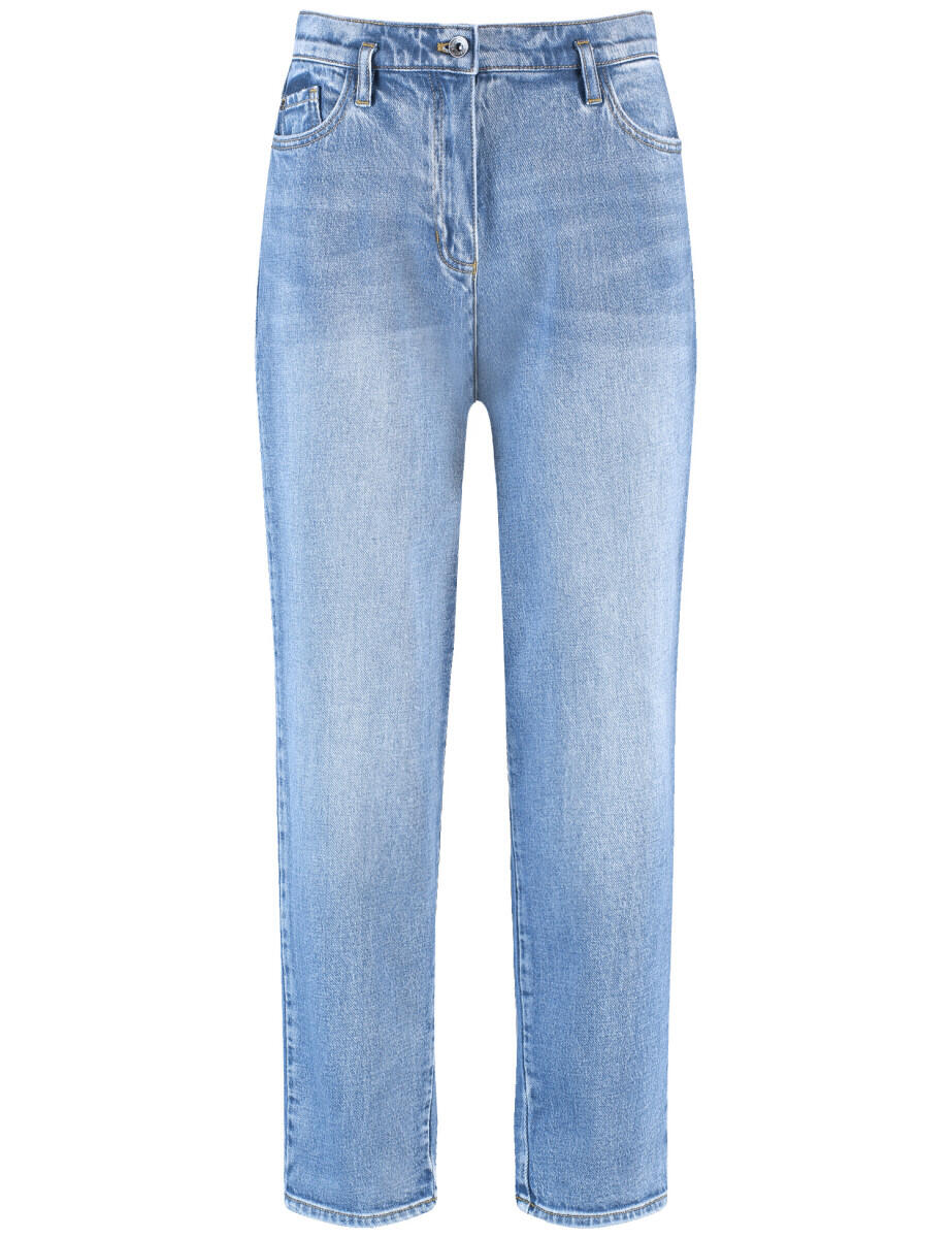 GERRY WEBER Collection - 7/8 Jeans mit Washed-Out-Effekt blau - Gr. - 38 von GERRY WEBER Collection