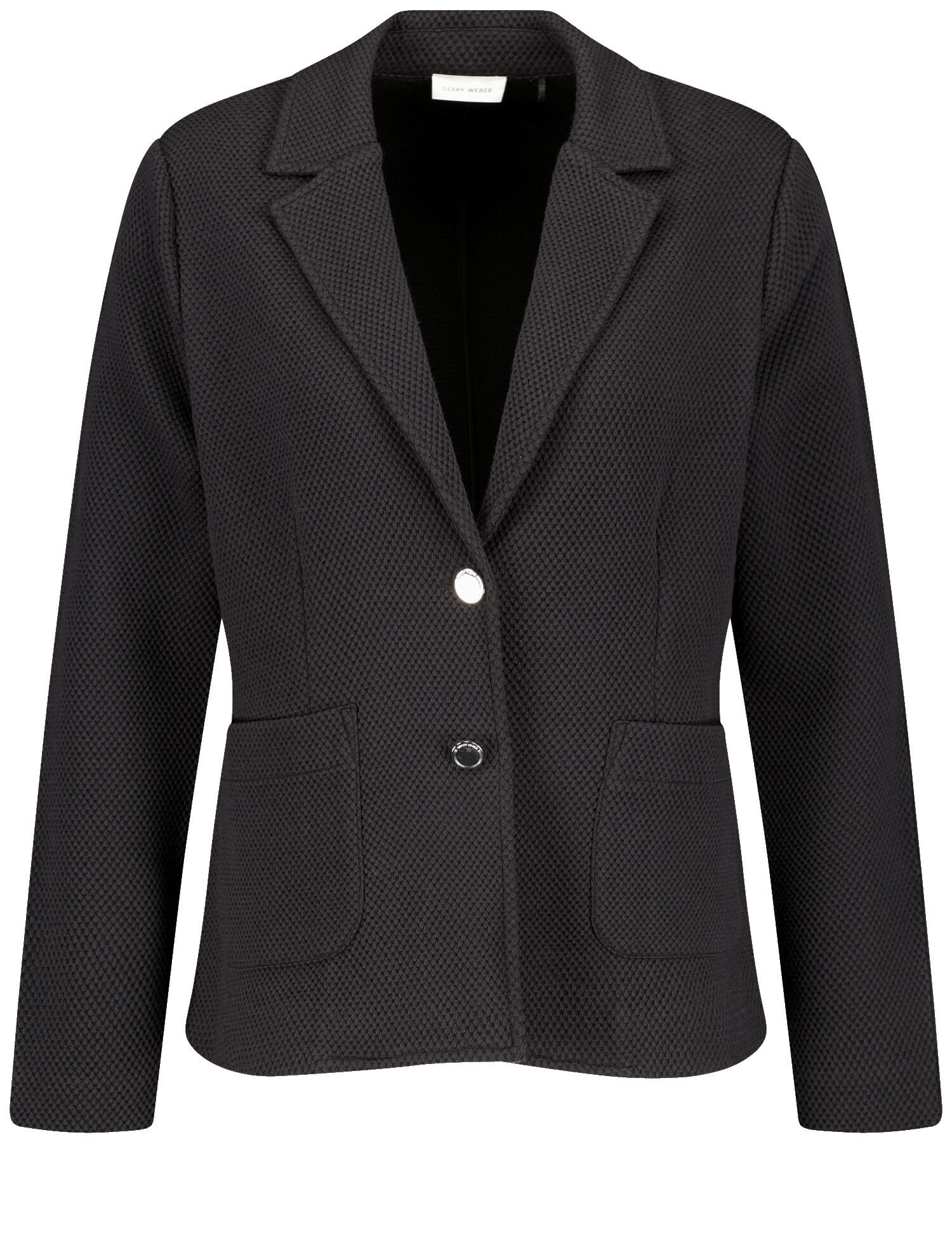 GERRY WEBER Collection - BLAZER JERSEY schwarz - Gr. - 36 von GERRY WEBER Collection