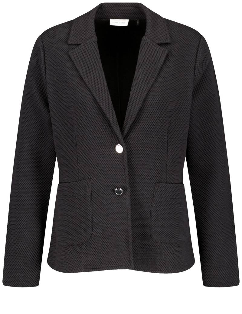 GERRY WEBER Collection - BLAZER JERSEY schwarz - Gr. - 44 von GERRY WEBER Collection