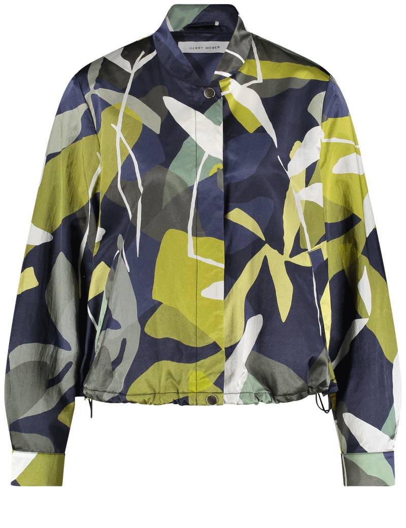 GERRY WEBER Collection - BLAZER LANGARM navy/atumn leaf/blue aop - Gr. - 44 von GERRY WEBER Collection
