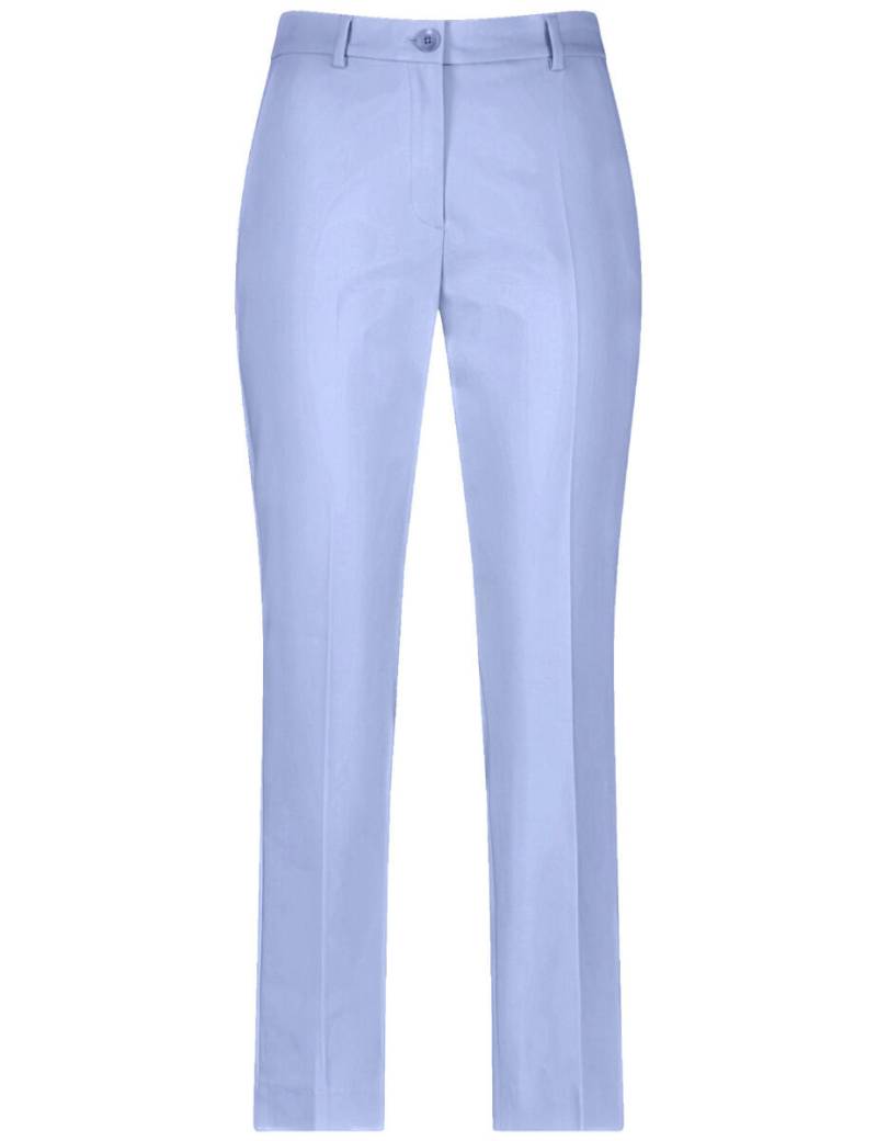GERRY WEBER Collection - Bequeme Chino mit Saumschlitzen blau - Gr. - 44 von GERRY WEBER Collection