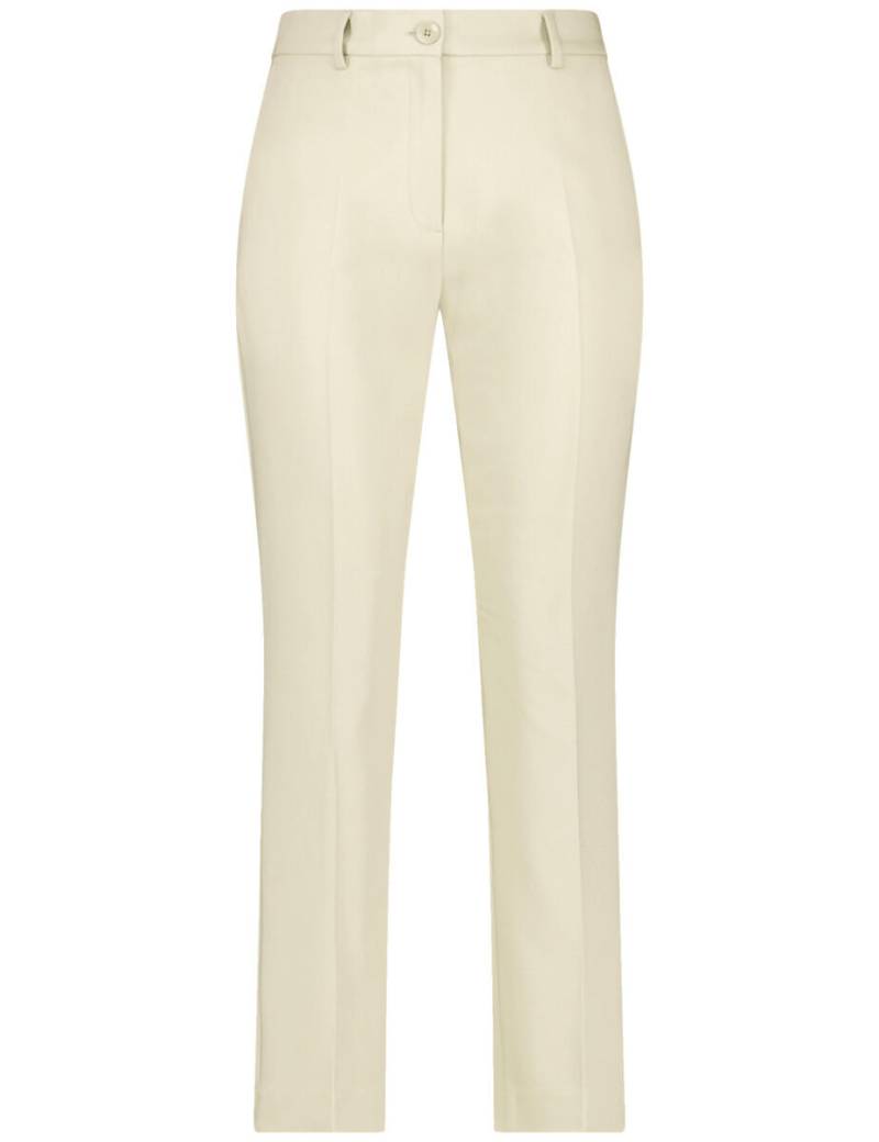 GERRY WEBER Collection - Bequeme Chino mit Saumschlitzen grün - Gr. - 38 von GERRY WEBER Collection