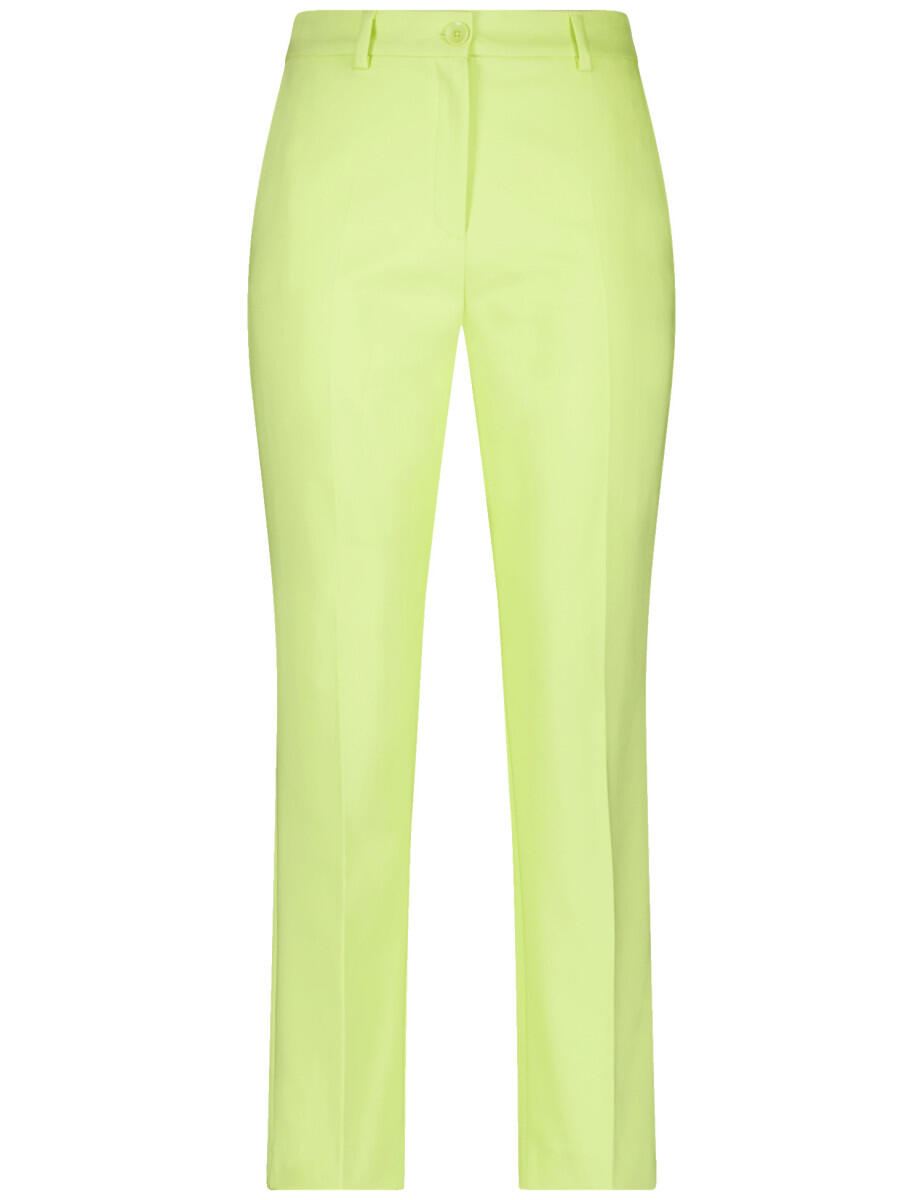 GERRY WEBER Collection - Bequeme Chino mit Saumschlitzen grün - Gr. - 44 von GERRY WEBER Collection