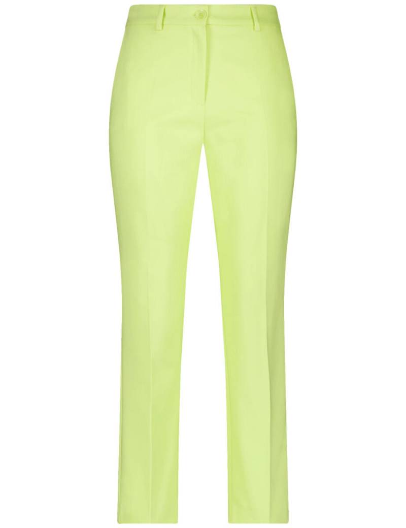 GERRY WEBER Collection - Bequeme Chino mit Saumschlitzen grün - Gr. - 44 von GERRY WEBER Collection