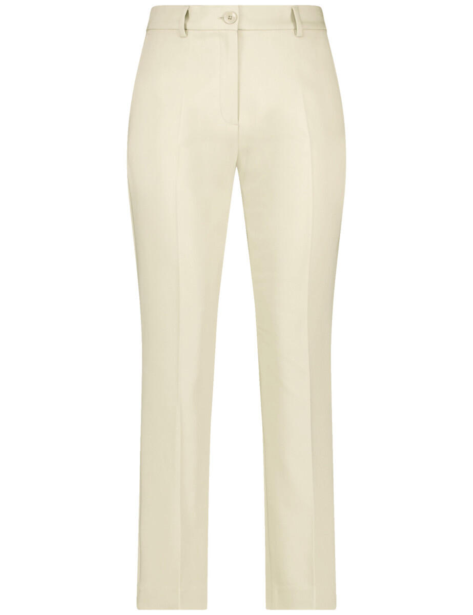 GERRY WEBER Collection - Bequeme Chino mit Saumschlitzen grün - Gr. - 48 von GERRY WEBER Collection