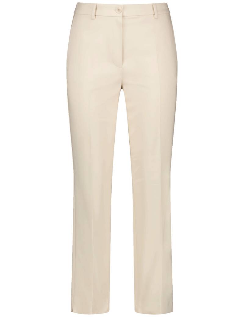 GERRY WEBER Collection - Bequeme Chino mit Saumschlitzen sandshell - Gr. - 44 von GERRY WEBER Collection