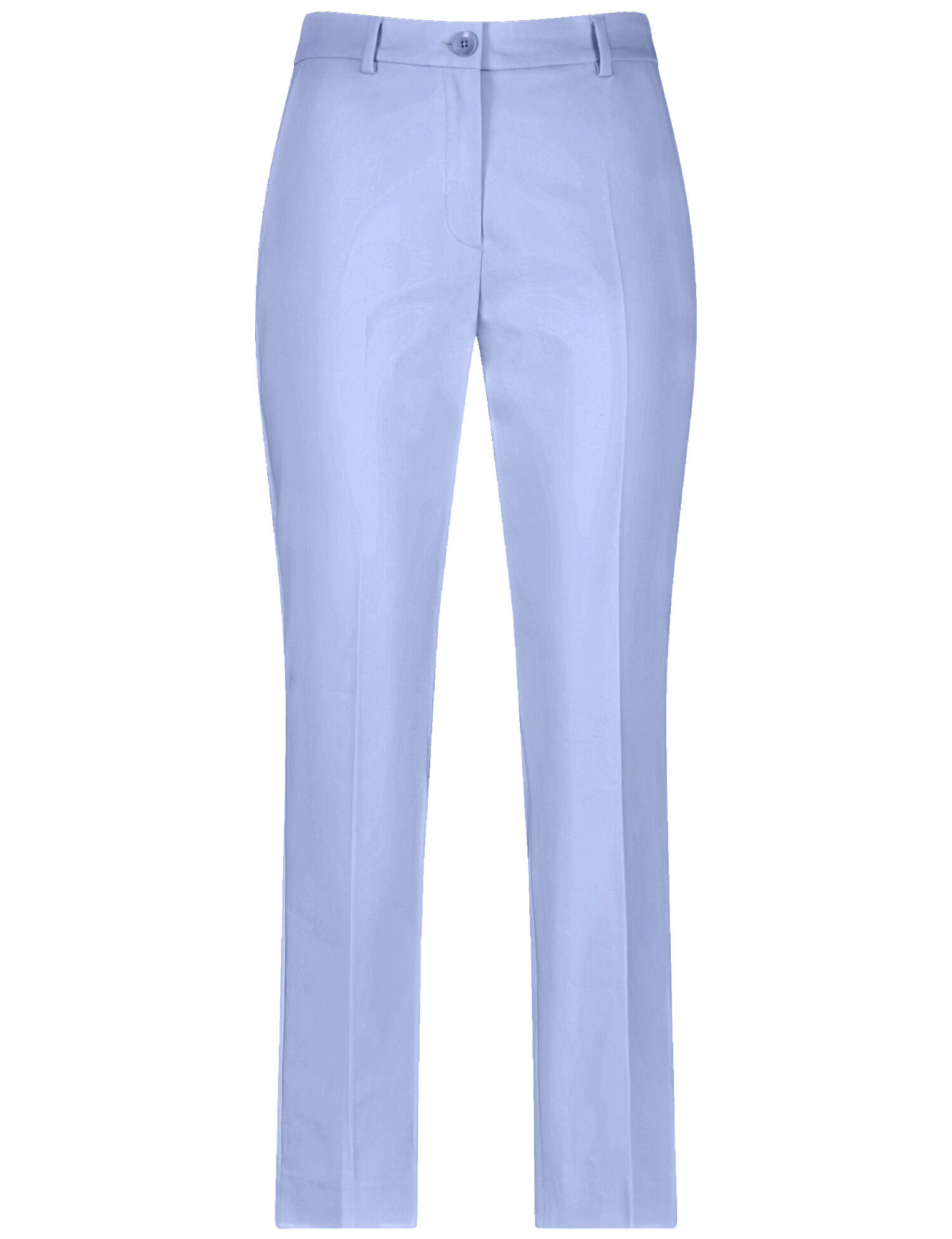 GERRY WEBER Collection - Bequeme Chino mit Saumschlitzen water - Gr. - 46 von GERRY WEBER Collection