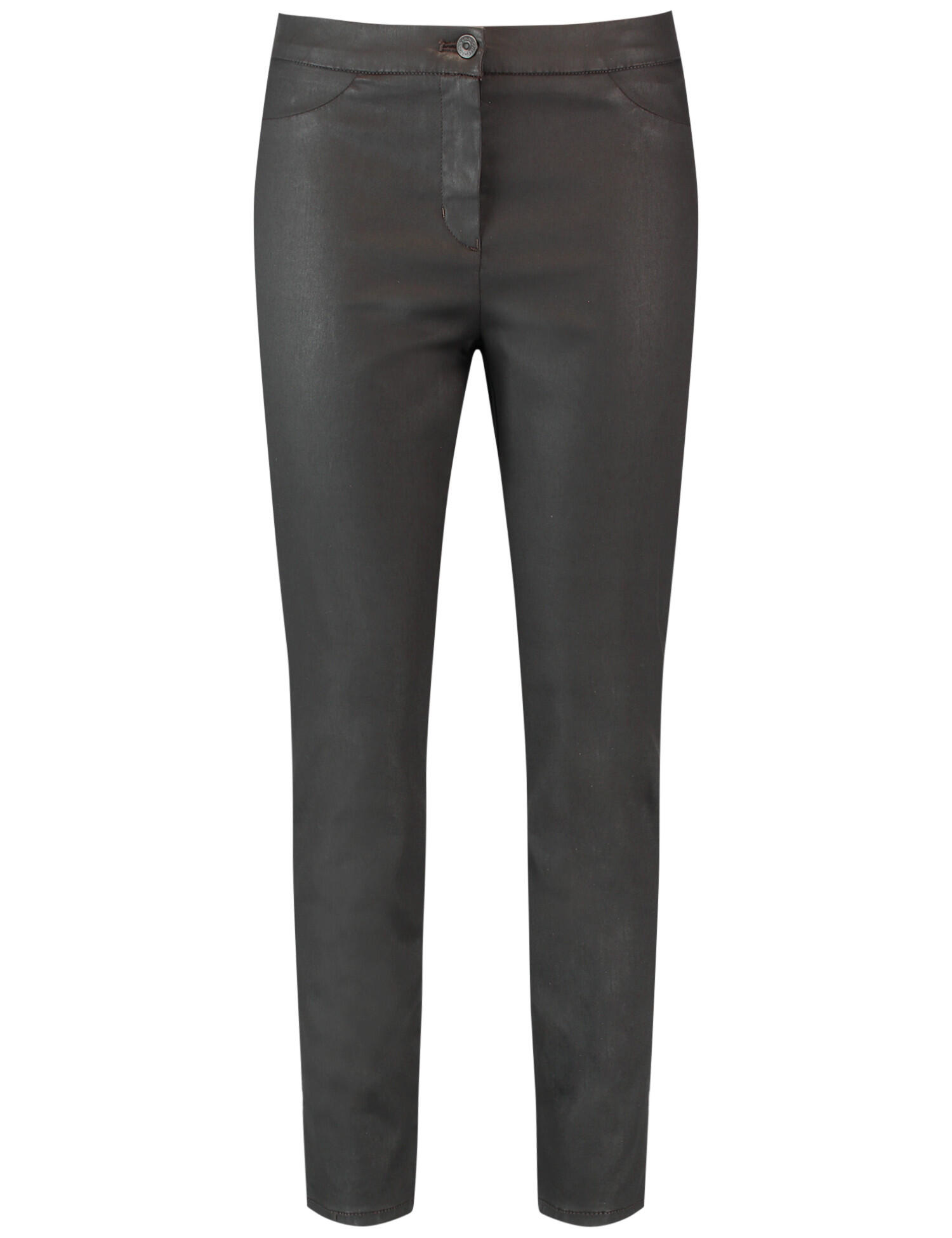 GERRY WEBER Collection - Beschichtete Hose - Gr. - 44 von GERRY WEBER Collection