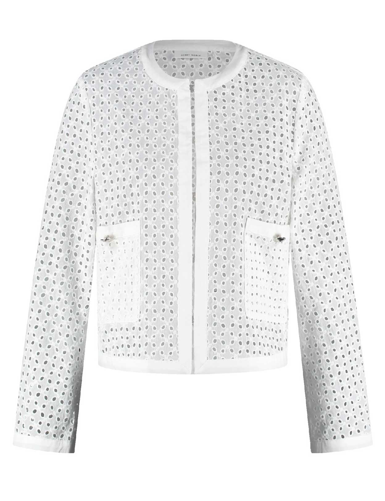 GERRY WEBER Collection - Blazer weiß - Gr. - 36 von GERRY WEBER Collection