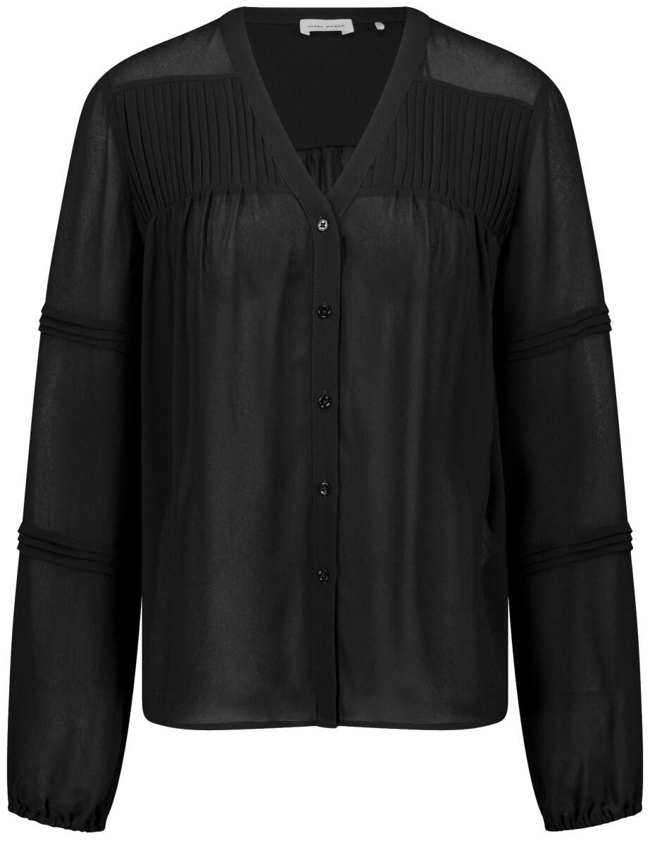 GERRY WEBER Collection - Bluse schwarz - Gr. - 42 von GERRY WEBER Collection