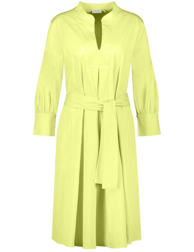 GERRY WEBER Collection - Blusenkleid mit Taillenband lime - Gr. - 42 von GERRY WEBER Collection