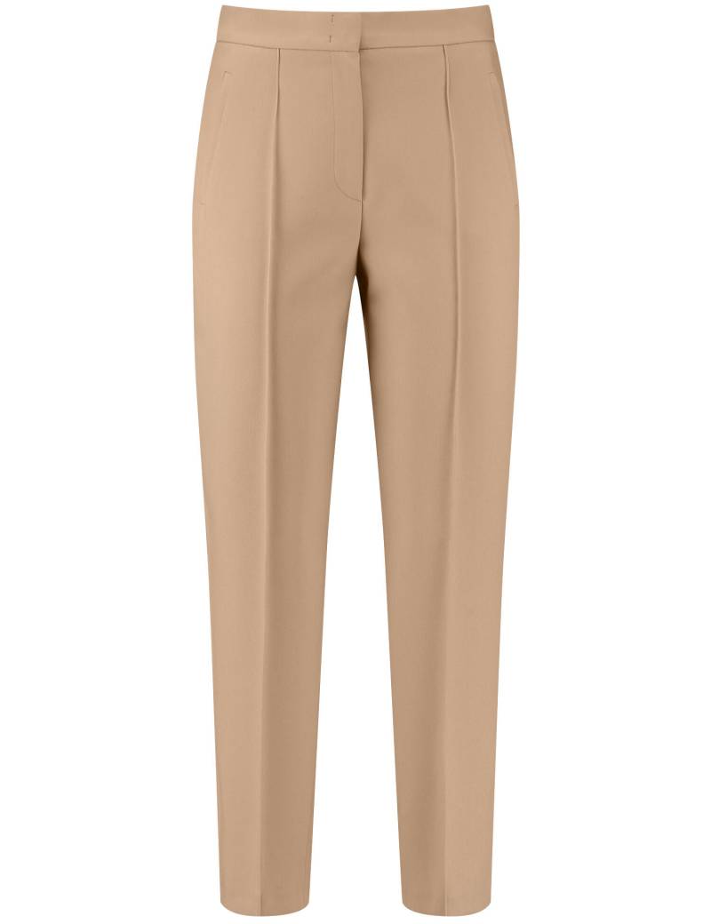 GERRY WEBER Collection - Elegante 7/8 Stretchhose sand - Gr. - 42 von GERRY WEBER Collection