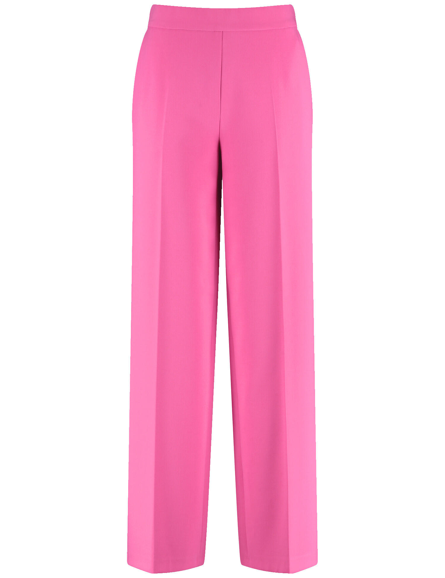 GERRY WEBER Collection - Elegante Hose mit Dehnbund pink - Gr. - 40 von GERRY WEBER Collection