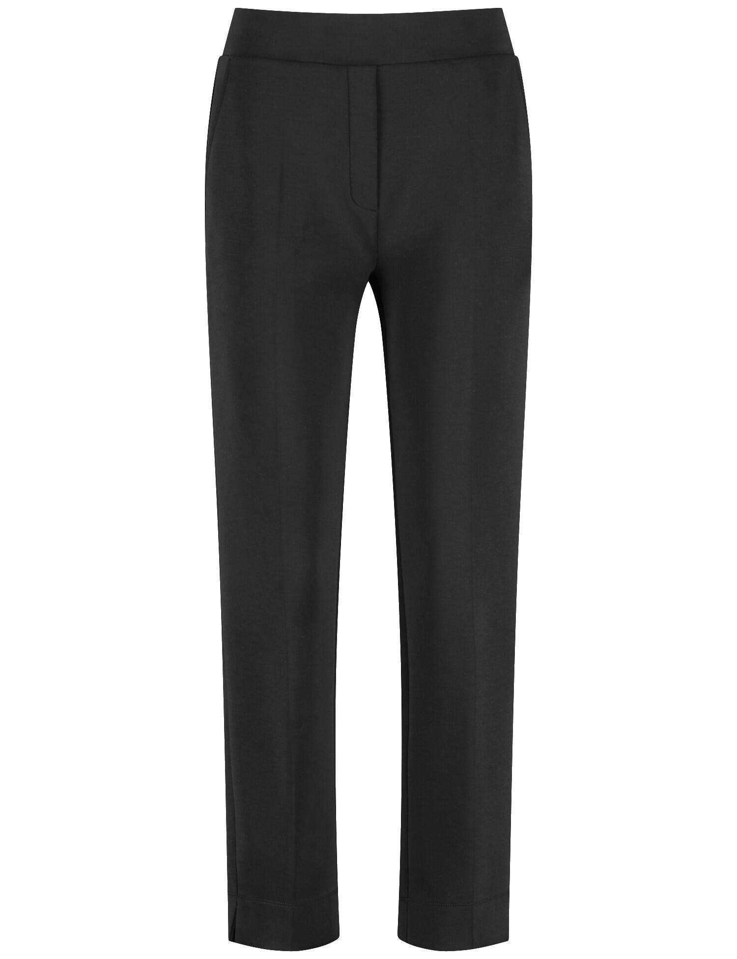 GERRY WEBER Collection - Elegante Schlupfhose SANDY WASHED schwarz - Gr. - 38 von GERRY WEBER Collection