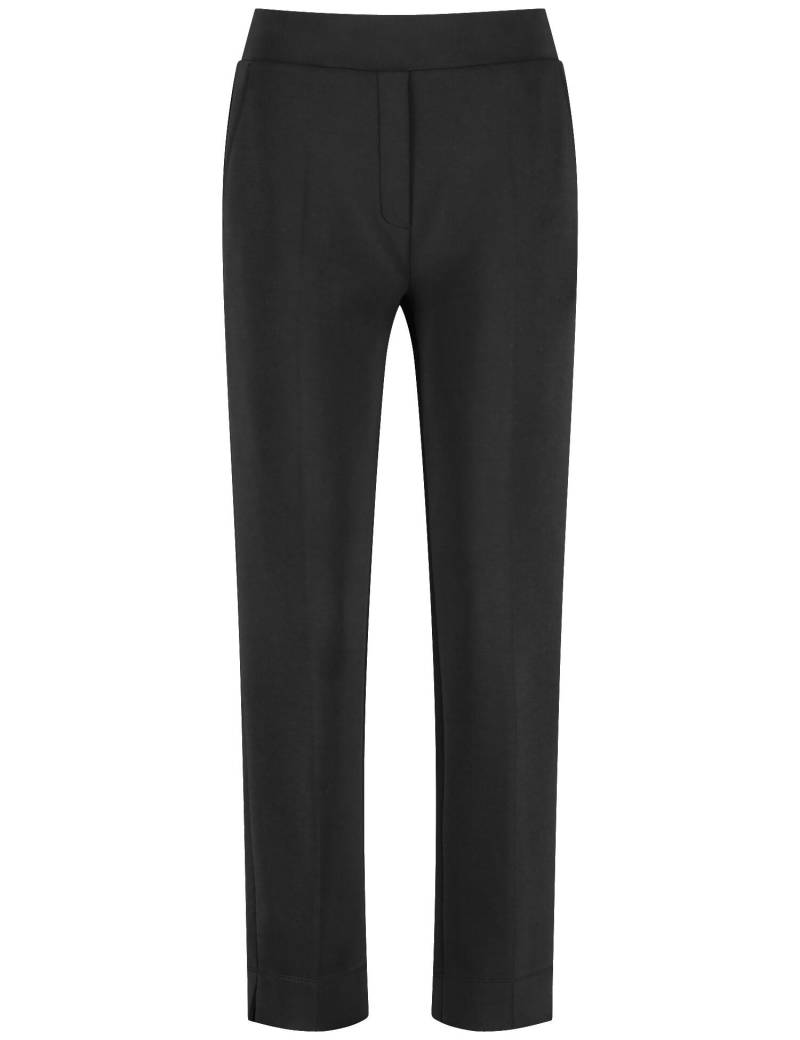 GERRY WEBER Collection - Elegante Schlupfhose SANDY WASHED schwarz - Gr. - 38 von GERRY WEBER Collection