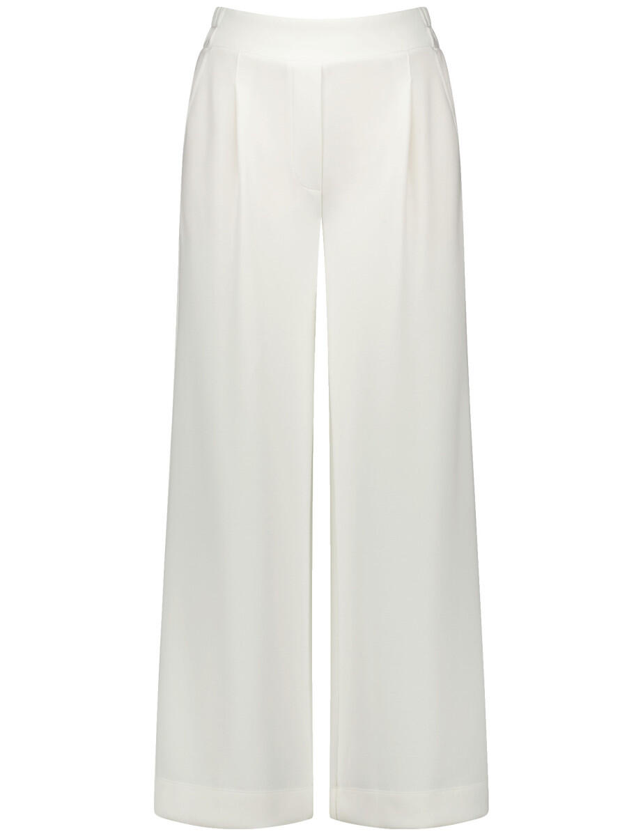 GERRY WEBER Collection - Elegante Schlupfhose - Sandy Washed beige/weiß - Gr. - 38 von GERRY WEBER Collection