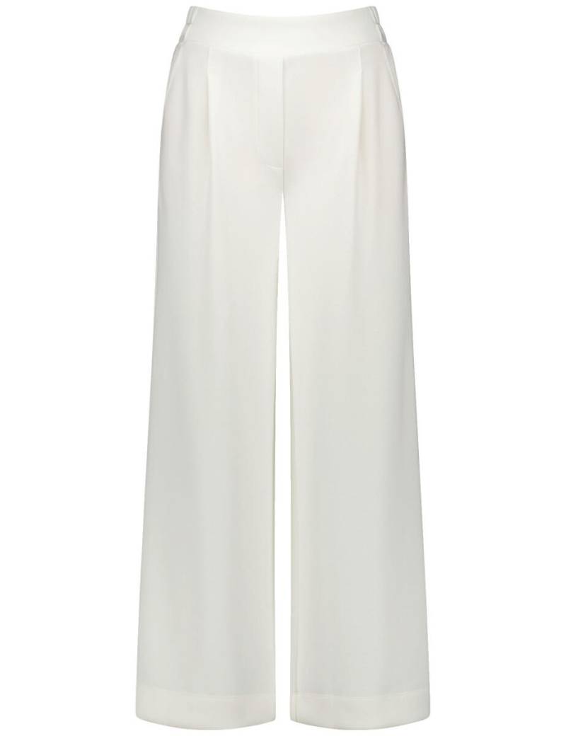 GERRY WEBER Collection - Elegante Schlupfhose - Sandy Washed beige/weiß - Gr. - 38 von GERRY WEBER Collection