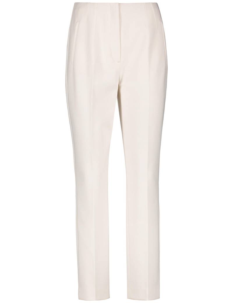 GERRY WEBER Collection - Elegante Stretchhose whisper white - Gr. - 42 von GERRY WEBER Collection