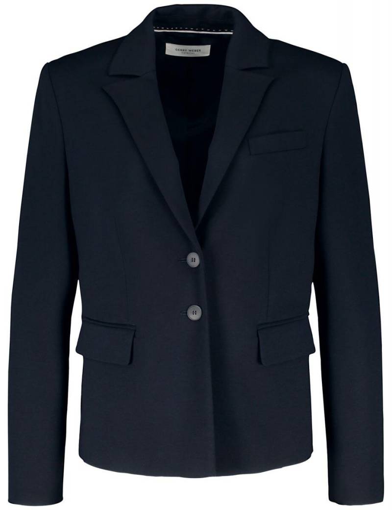 GERRY WEBER Collection - Eleganter Blazer mit Stretch blau - Gr. - 36 von GERRY WEBER Collection