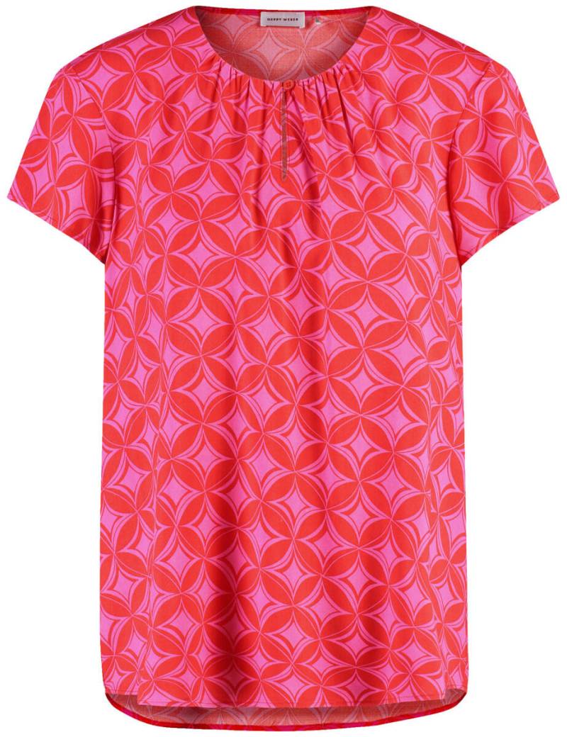 GERRY WEBER Collection - Fließendes Blusenshirt rot - Gr. - 40 von GERRY WEBER Collection