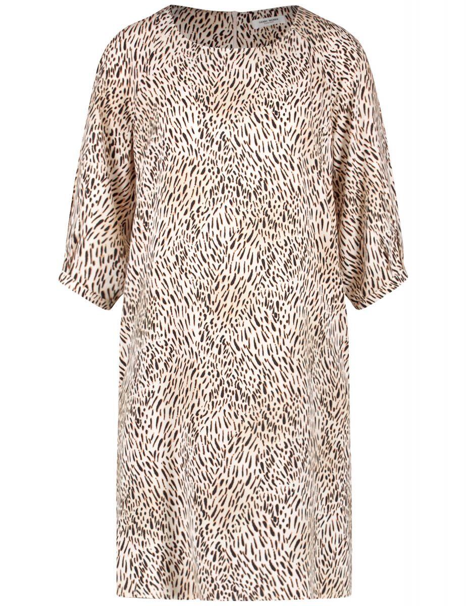 GERRY WEBER Collection - Fließendes Kleid schwarz/weiß - Gr. - 38 von GERRY WEBER Collection