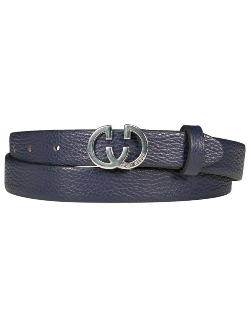 GERRY WEBER Collection - Gürtel mit Logoschnalle blau - Gr. - 90 von GERRY WEBER Collection