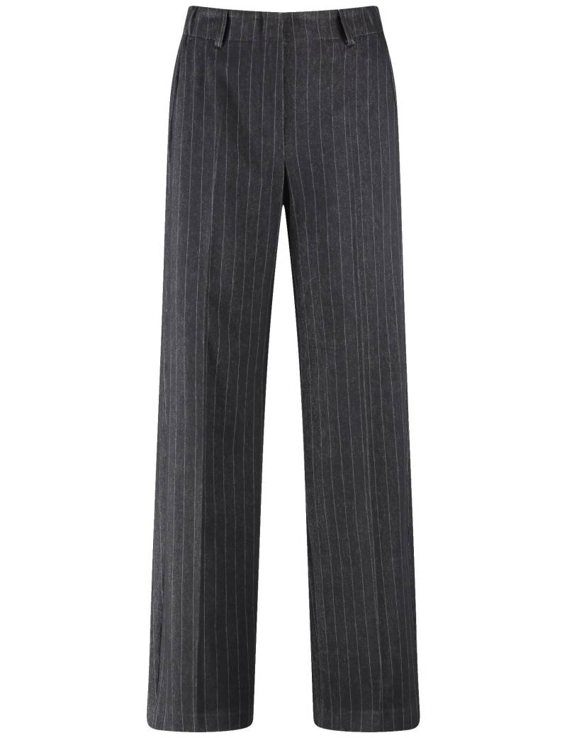 GERRY WEBER Collection - HOSE GEWIRKE (LEGGIN black grey pinstripe - Gr. - 44 von GERRY WEBER Collection